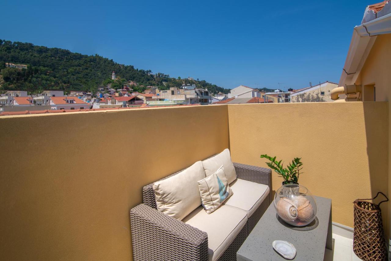 Minimal Loft With Sea View Over Zakynthos Harbor! Exterior foto